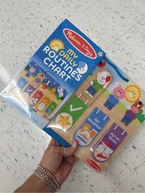 Melissa & Doug daily routine charts toy
